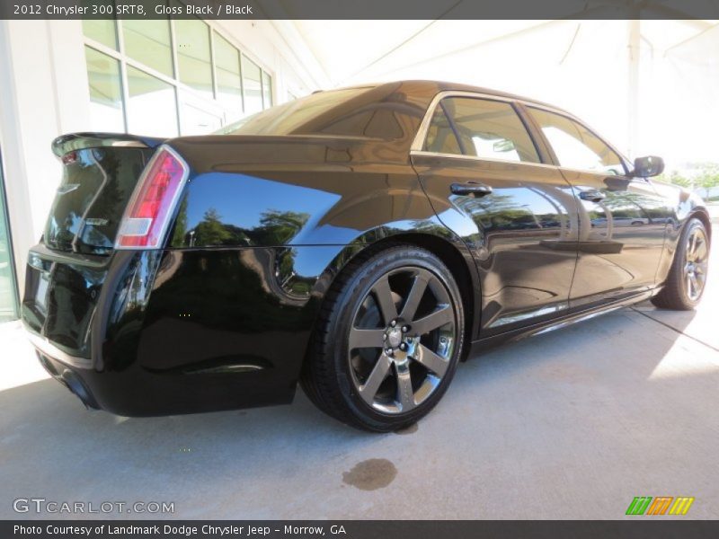 Gloss Black / Black 2012 Chrysler 300 SRT8