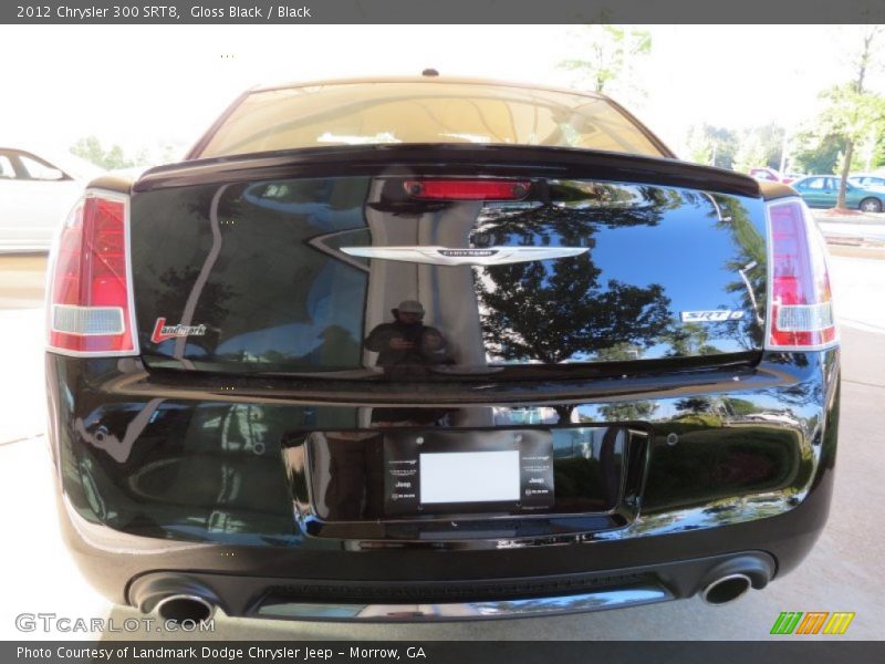 Gloss Black / Black 2012 Chrysler 300 SRT8