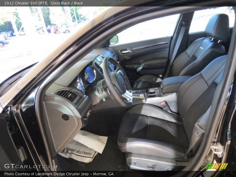 Gloss Black / Black 2012 Chrysler 300 SRT8