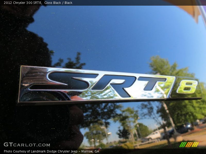 Gloss Black / Black 2012 Chrysler 300 SRT8