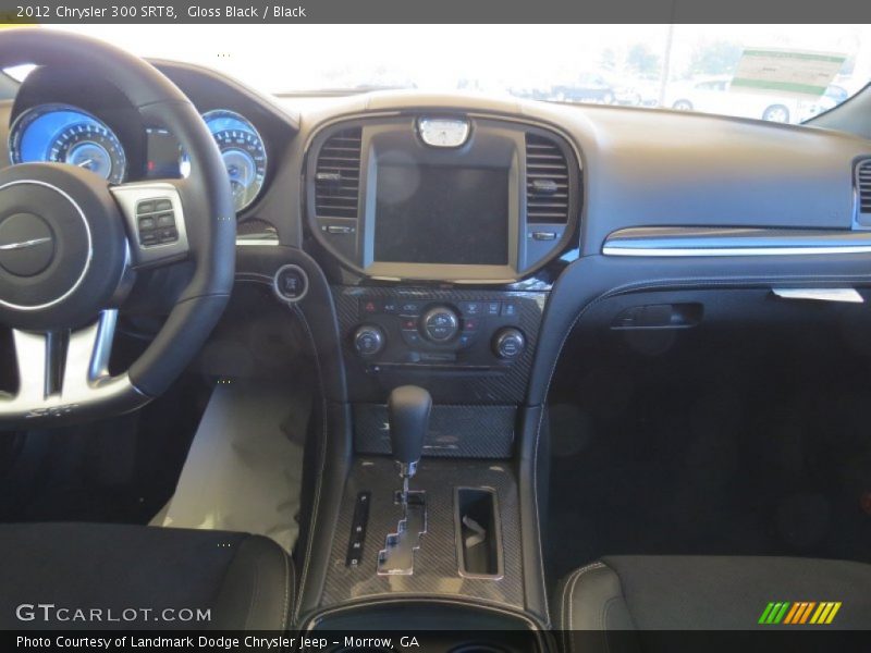 Gloss Black / Black 2012 Chrysler 300 SRT8