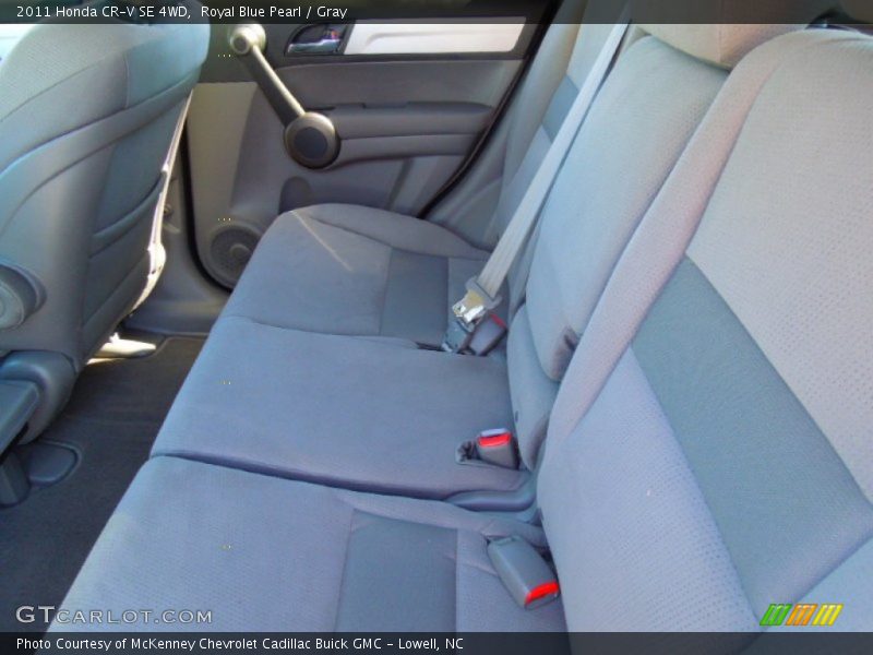 Royal Blue Pearl / Gray 2011 Honda CR-V SE 4WD
