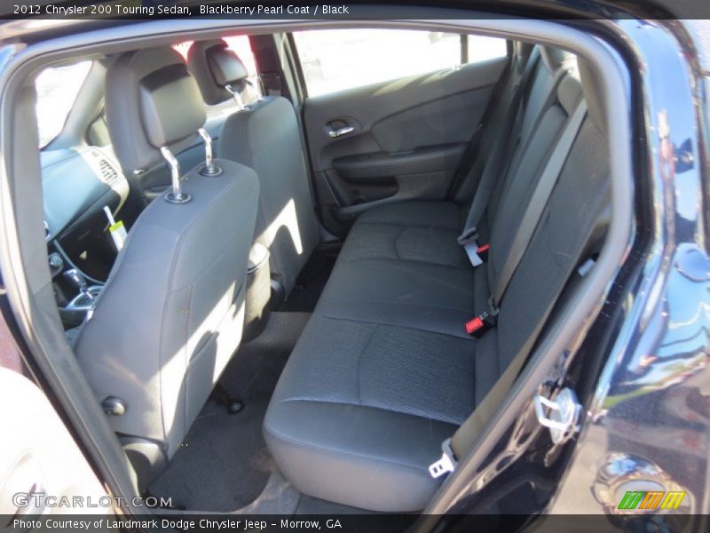 Blackberry Pearl Coat / Black 2012 Chrysler 200 Touring Sedan