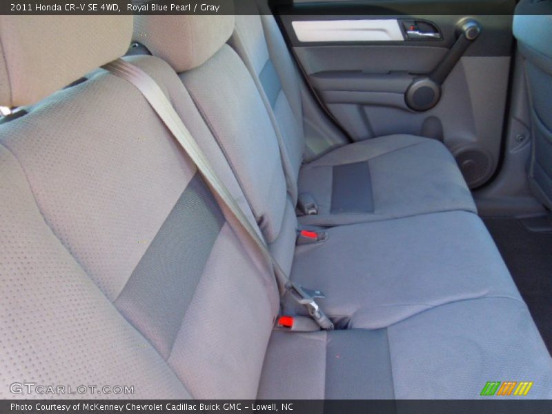 Royal Blue Pearl / Gray 2011 Honda CR-V SE 4WD