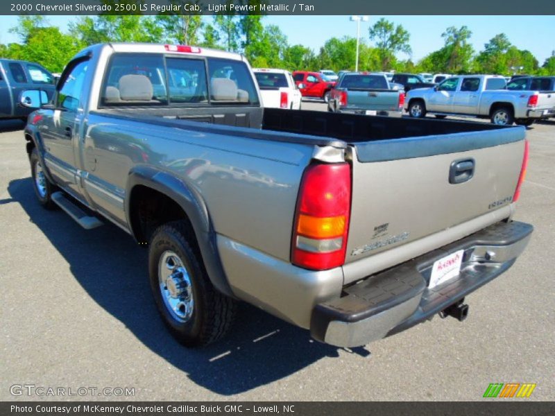 Light Pewter Metallic / Tan 2000 Chevrolet Silverado 2500 LS Regular Cab
