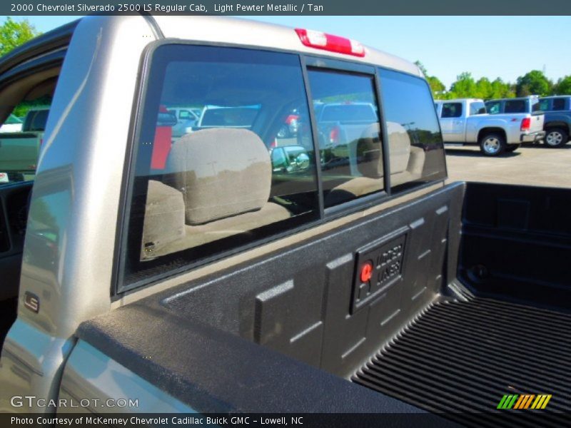 Light Pewter Metallic / Tan 2000 Chevrolet Silverado 2500 LS Regular Cab