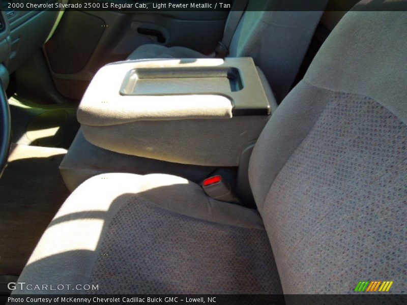 Light Pewter Metallic / Tan 2000 Chevrolet Silverado 2500 LS Regular Cab