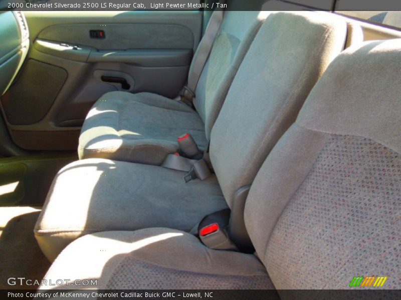 Light Pewter Metallic / Tan 2000 Chevrolet Silverado 2500 LS Regular Cab