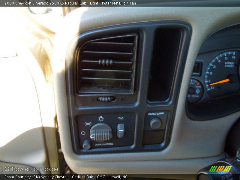 Light Pewter Metallic / Tan 2000 Chevrolet Silverado 2500 LS Regular Cab