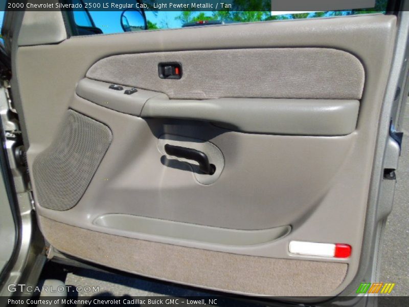 Light Pewter Metallic / Tan 2000 Chevrolet Silverado 2500 LS Regular Cab
