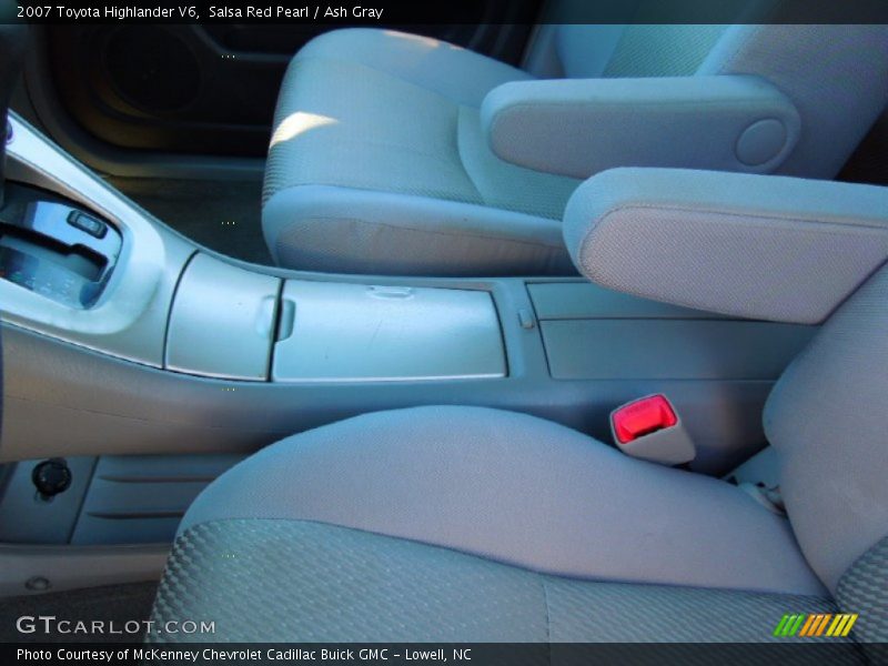 Salsa Red Pearl / Ash Gray 2007 Toyota Highlander V6