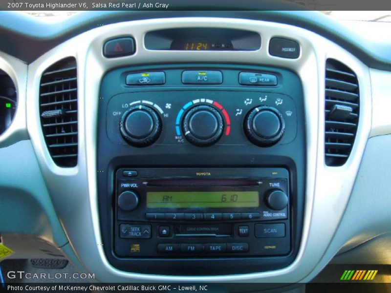 Salsa Red Pearl / Ash Gray 2007 Toyota Highlander V6