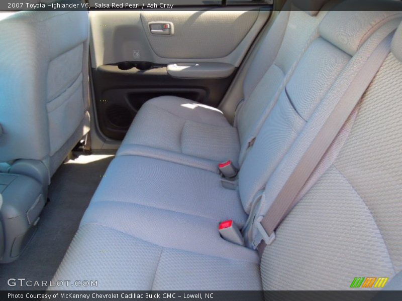Salsa Red Pearl / Ash Gray 2007 Toyota Highlander V6