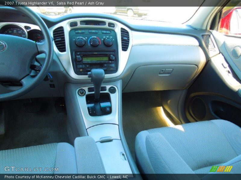 Salsa Red Pearl / Ash Gray 2007 Toyota Highlander V6