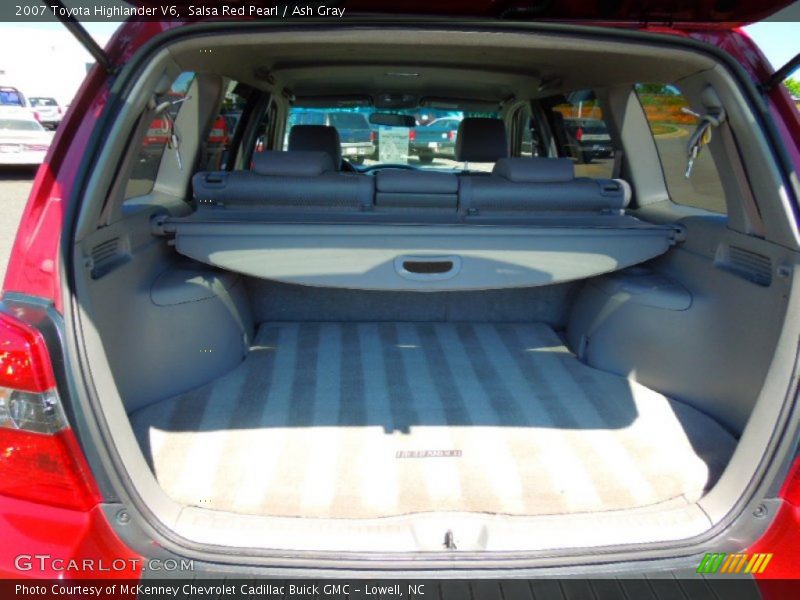 Salsa Red Pearl / Ash Gray 2007 Toyota Highlander V6