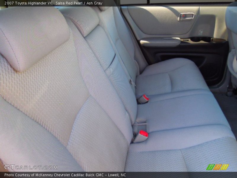 Salsa Red Pearl / Ash Gray 2007 Toyota Highlander V6