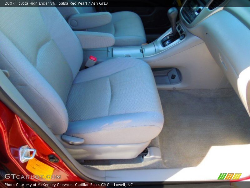 Salsa Red Pearl / Ash Gray 2007 Toyota Highlander V6