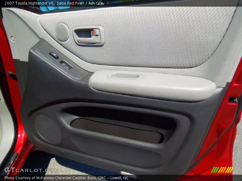 Salsa Red Pearl / Ash Gray 2007 Toyota Highlander V6