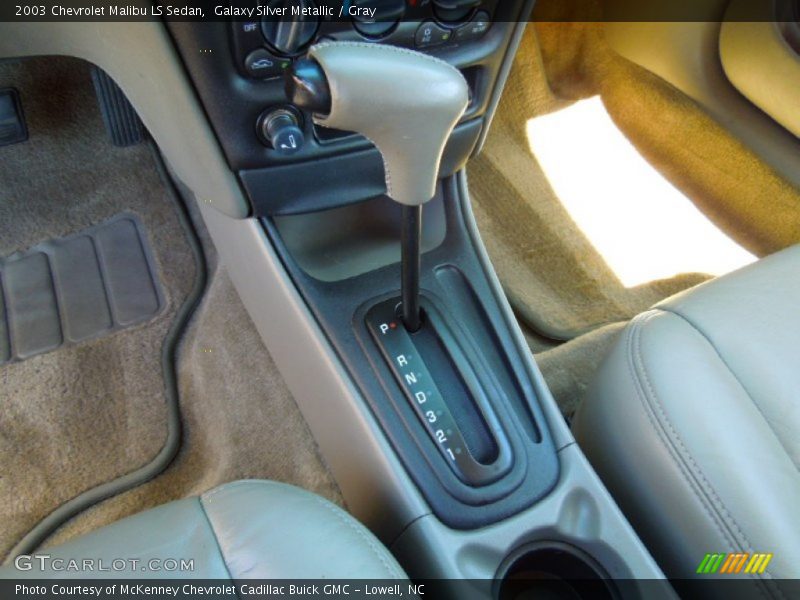 Galaxy Silver Metallic / Gray 2003 Chevrolet Malibu LS Sedan