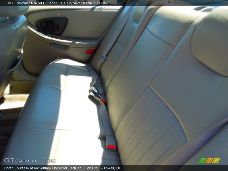 Galaxy Silver Metallic / Gray 2003 Chevrolet Malibu LS Sedan