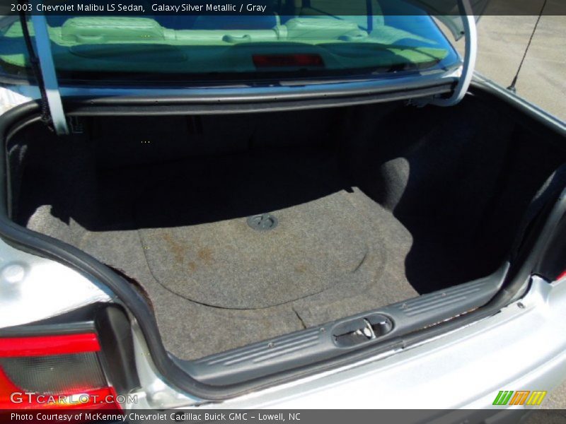 Galaxy Silver Metallic / Gray 2003 Chevrolet Malibu LS Sedan