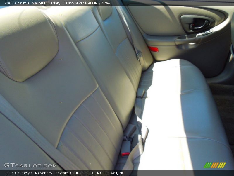Galaxy Silver Metallic / Gray 2003 Chevrolet Malibu LS Sedan