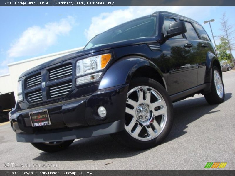 Blackberry Pearl / Dark Slate Gray 2011 Dodge Nitro Heat 4.0