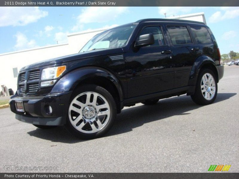 Blackberry Pearl / Dark Slate Gray 2011 Dodge Nitro Heat 4.0