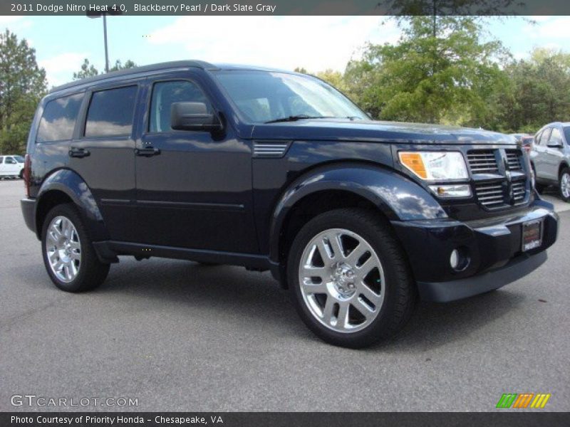Blackberry Pearl / Dark Slate Gray 2011 Dodge Nitro Heat 4.0