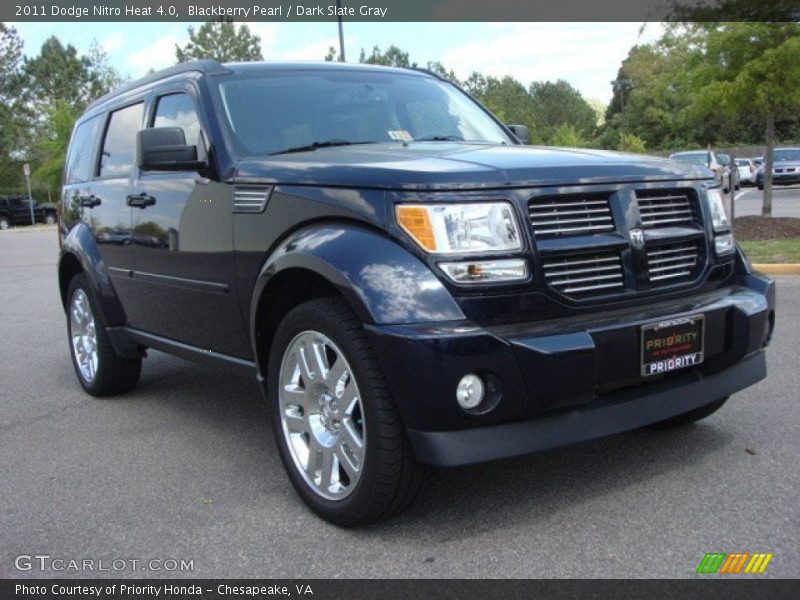 Blackberry Pearl / Dark Slate Gray 2011 Dodge Nitro Heat 4.0