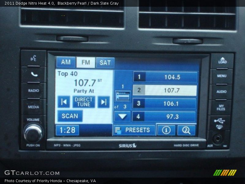 Blackberry Pearl / Dark Slate Gray 2011 Dodge Nitro Heat 4.0