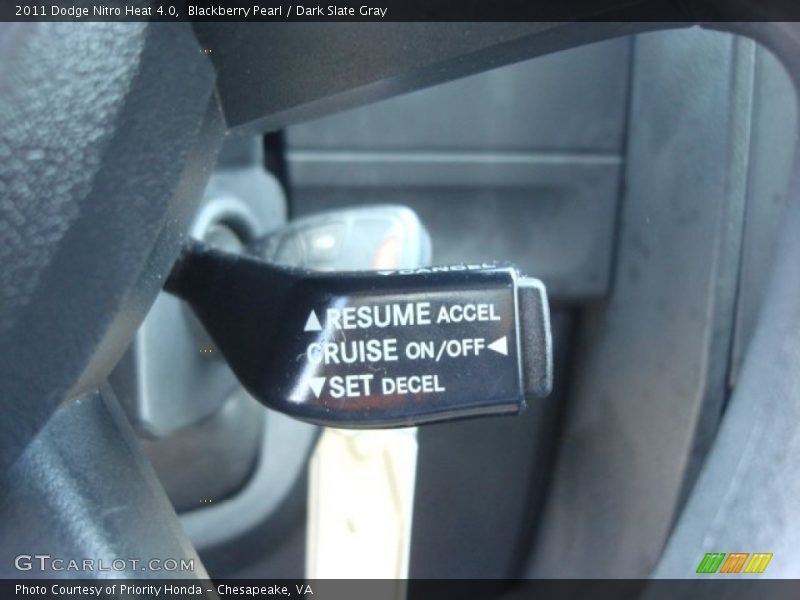 Blackberry Pearl / Dark Slate Gray 2011 Dodge Nitro Heat 4.0