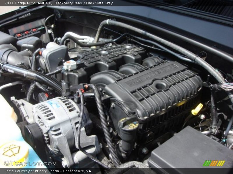Blackberry Pearl / Dark Slate Gray 2011 Dodge Nitro Heat 4.0