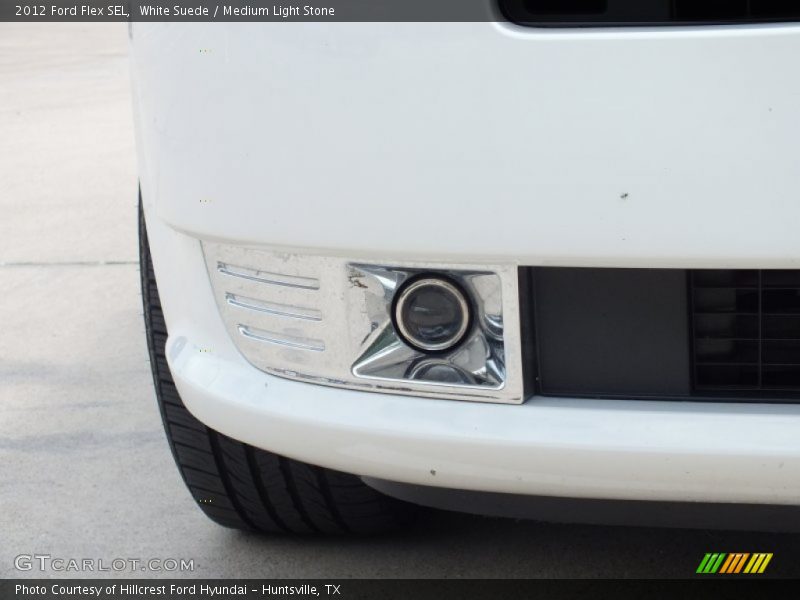 White Suede / Medium Light Stone 2012 Ford Flex SEL