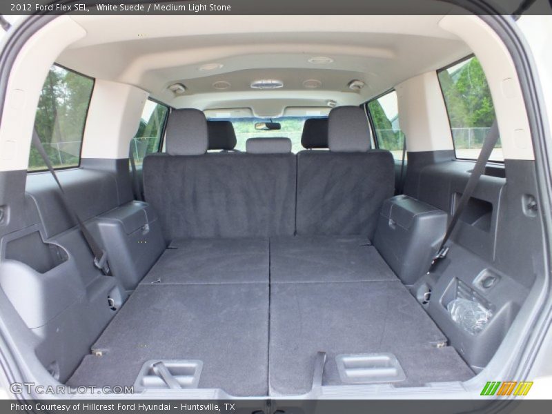 White Suede / Medium Light Stone 2012 Ford Flex SEL