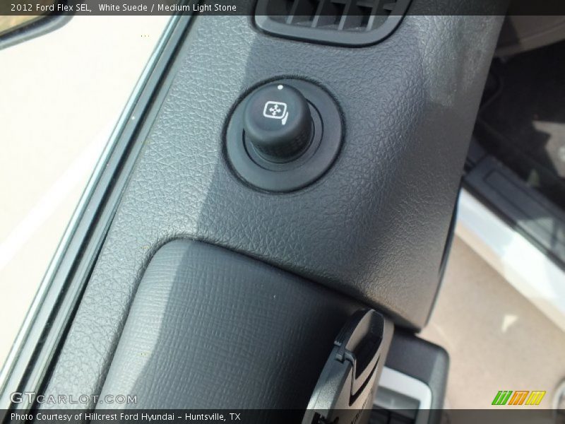 White Suede / Medium Light Stone 2012 Ford Flex SEL