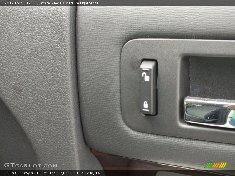 White Suede / Medium Light Stone 2012 Ford Flex SEL