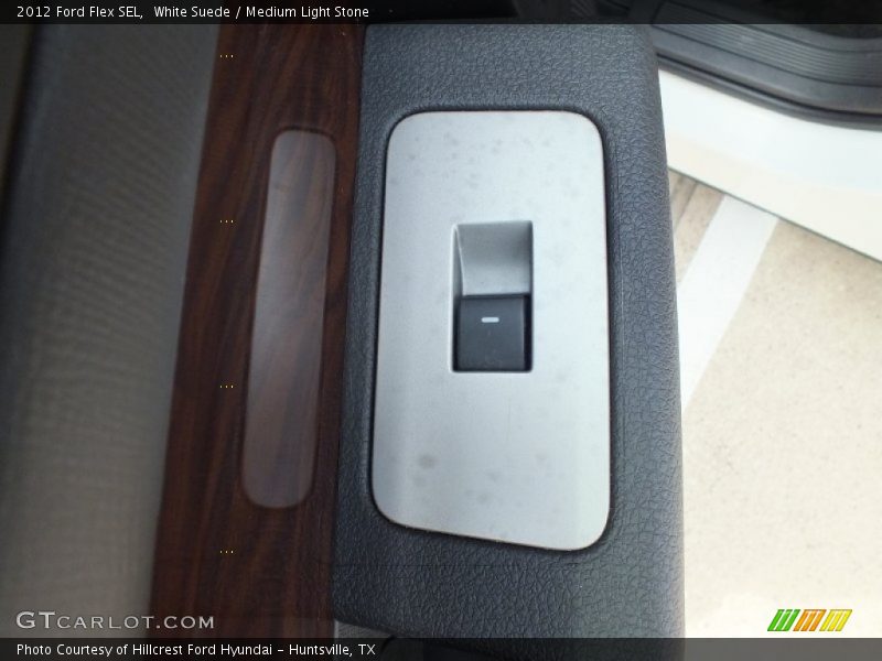 White Suede / Medium Light Stone 2012 Ford Flex SEL