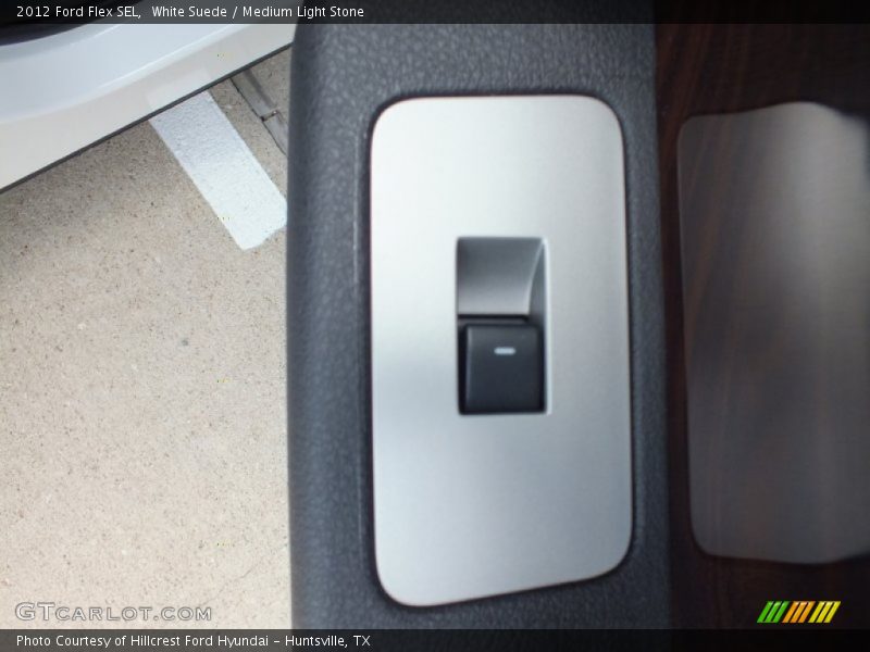 White Suede / Medium Light Stone 2012 Ford Flex SEL
