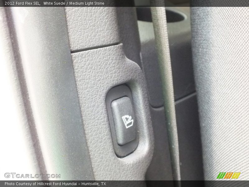 White Suede / Medium Light Stone 2012 Ford Flex SEL