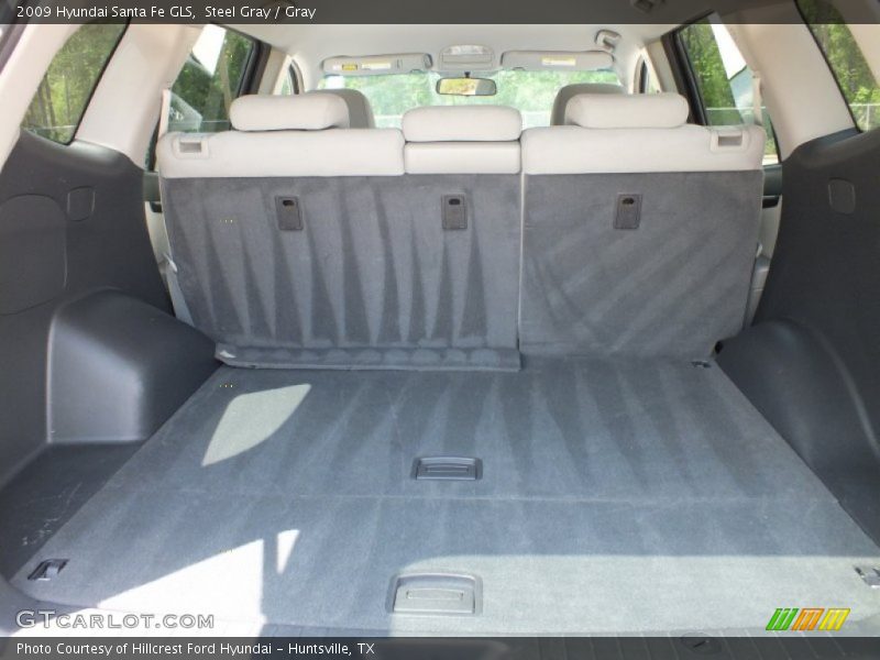 Steel Gray / Gray 2009 Hyundai Santa Fe GLS