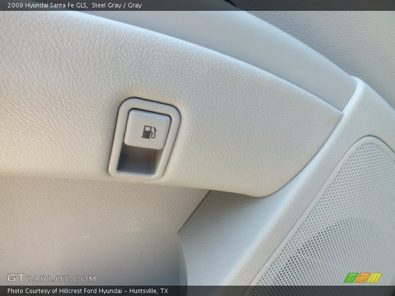 Steel Gray / Gray 2009 Hyundai Santa Fe GLS