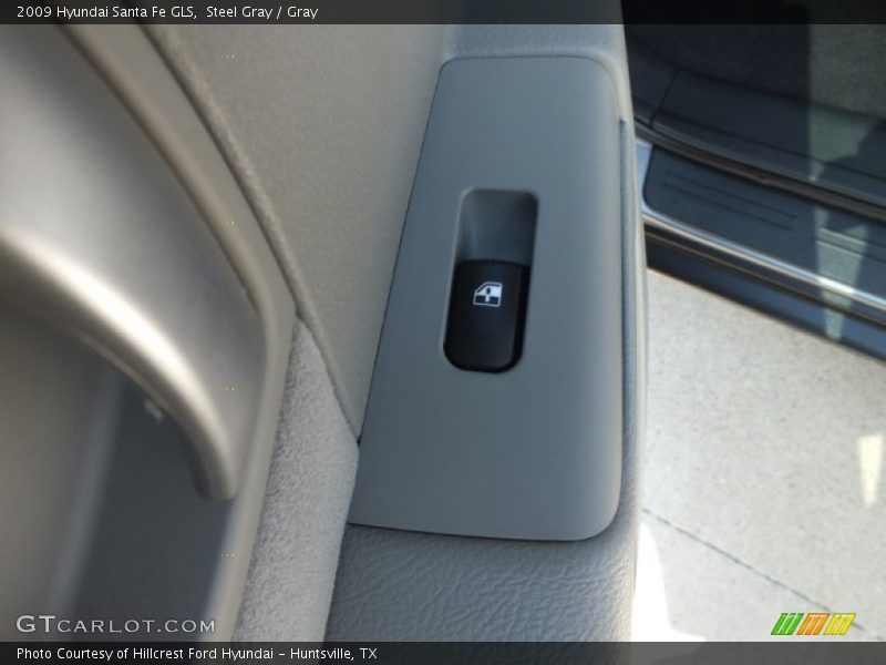 Steel Gray / Gray 2009 Hyundai Santa Fe GLS