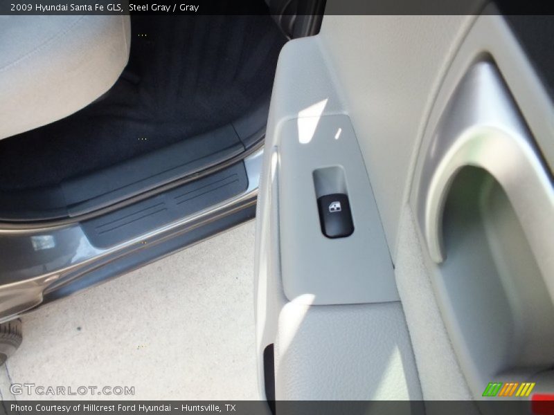 Steel Gray / Gray 2009 Hyundai Santa Fe GLS