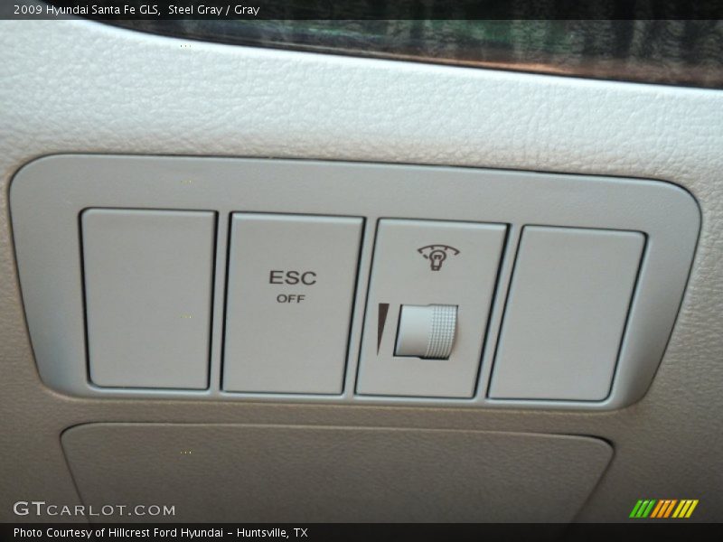 Steel Gray / Gray 2009 Hyundai Santa Fe GLS