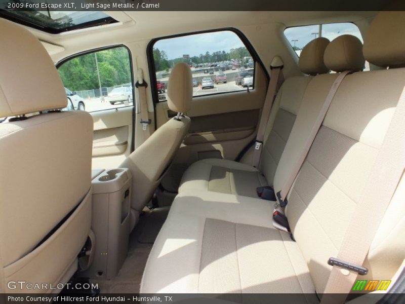 Light Sage Metallic / Camel 2009 Ford Escape XLT