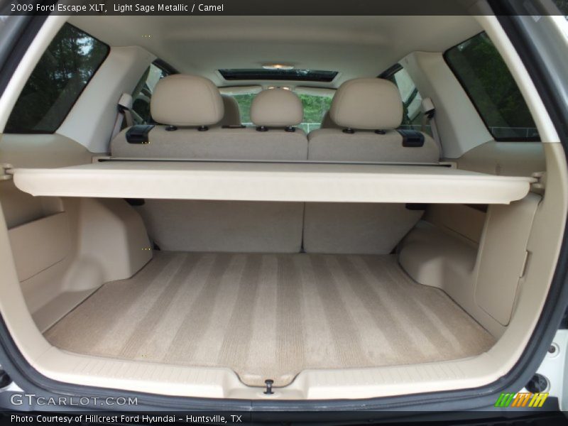 Light Sage Metallic / Camel 2009 Ford Escape XLT