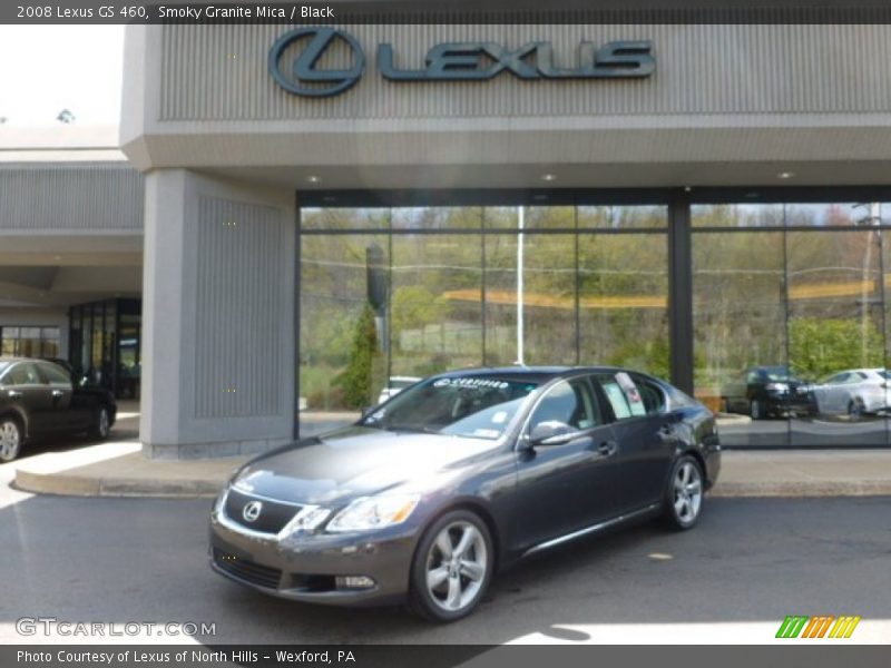 Smoky Granite Mica / Black 2008 Lexus GS 460