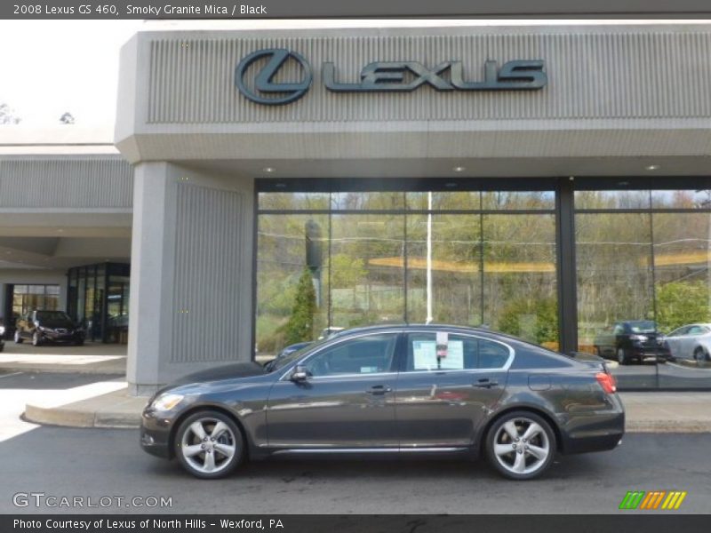Smoky Granite Mica / Black 2008 Lexus GS 460