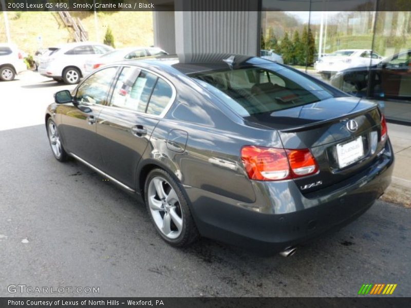 Smoky Granite Mica / Black 2008 Lexus GS 460